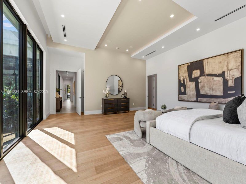 Furnished interior view inside a new home in , Palmetto Bay (Image 44).