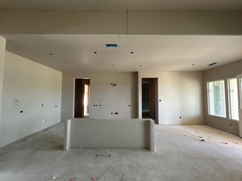 In-progress construction of a new home in Creekview Addition, Van Alstyne, TX (Image 16). In-progress construction of a new home in Creekview Addition, Van Alstyne, TX (Image 16).