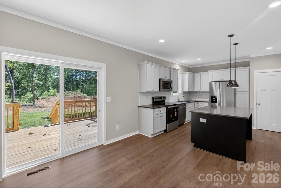 Furnished interior view inside a new home in , Columbus (Image 7).