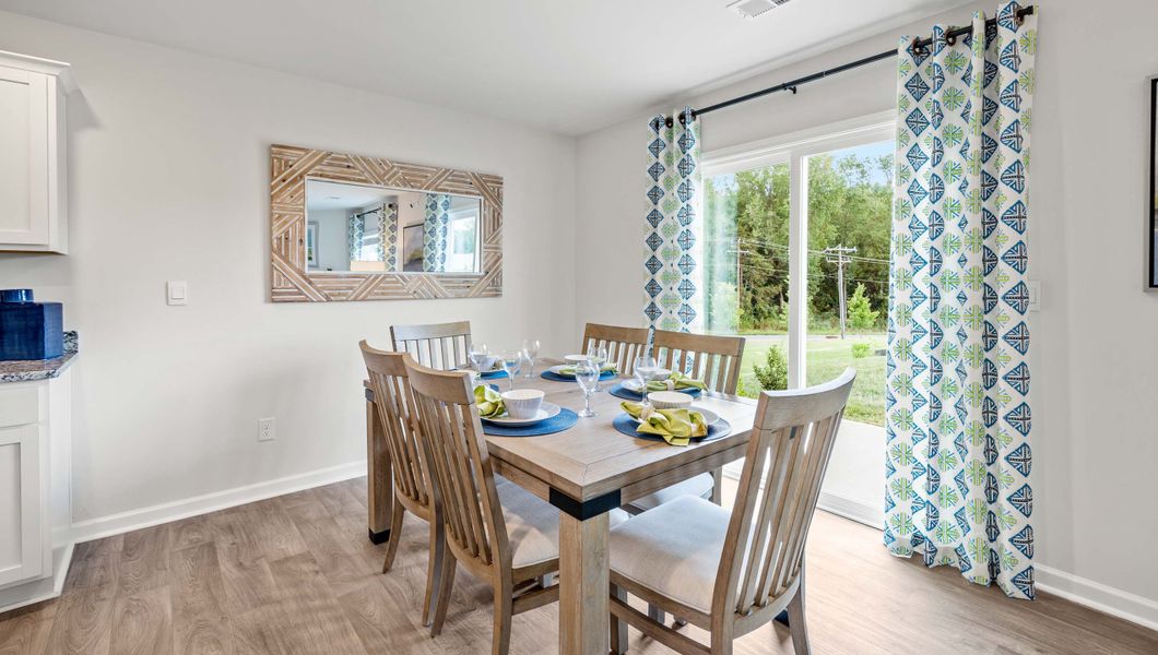 Representative furnished interior of a home built from the Hayden by D.R. Horton in Lakestone, Woodruff (Image 12).