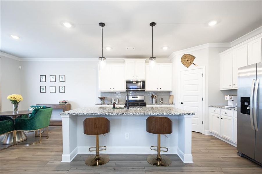 Furnished interior view inside a new home in Westgate Enclave, Loganville (Image 9).