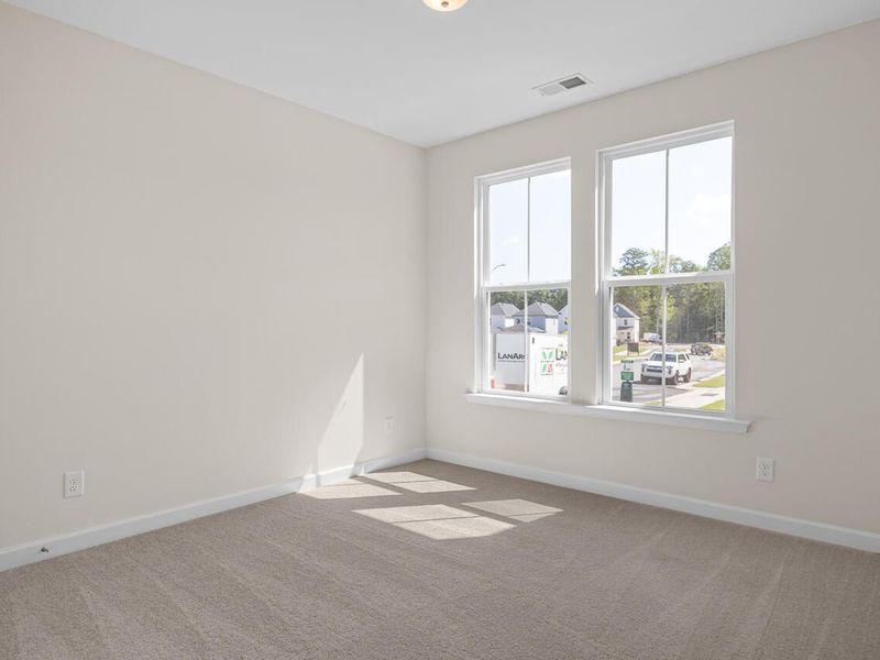 Spacious, unfurnished interior of a new home in Forestville Yard Townhomes, Knightdale (Image 9). Spacious, unfurnished interior of a new home in Forestville Yard Townhomes, Knightdale (Image 9).