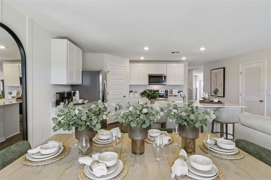 Furnished interior view inside a new home in Willowbrook South, Winter Haven (Image 7).