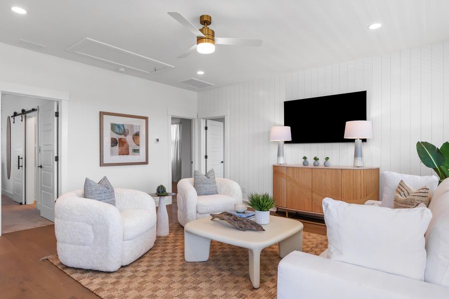 Furnished interior view inside a new home in , Summerville (Image 6).