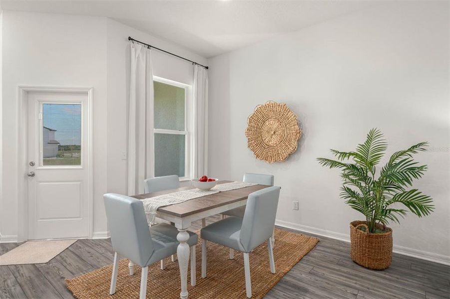 Furnished interior view inside a new home in Sol Vista, Dundee (Image 6).