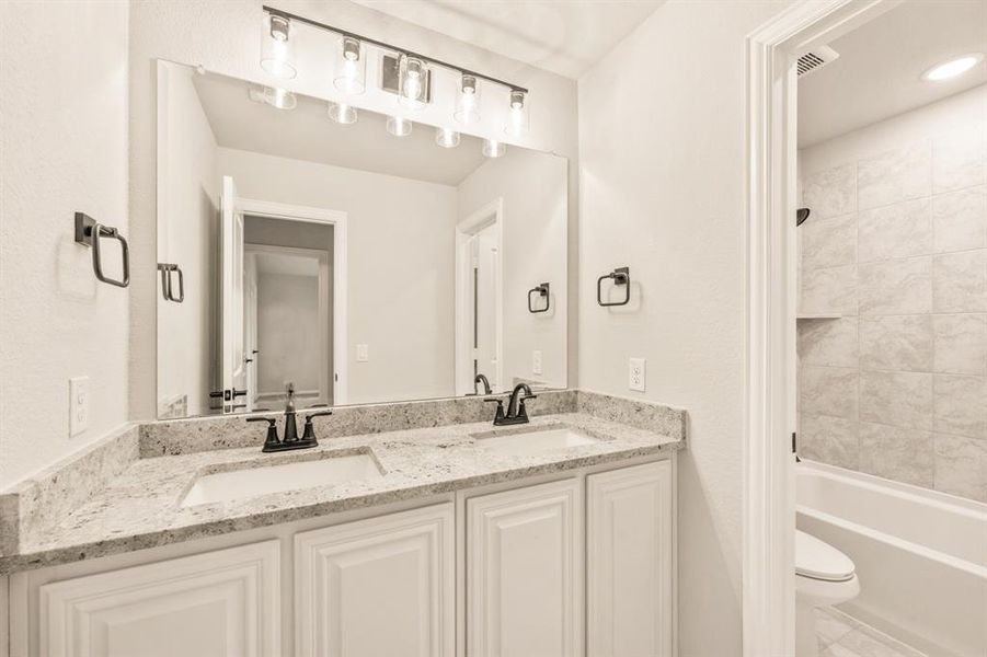 Furnished interior view inside a new home in Hampton Park, Glenn Heights (Image 7).