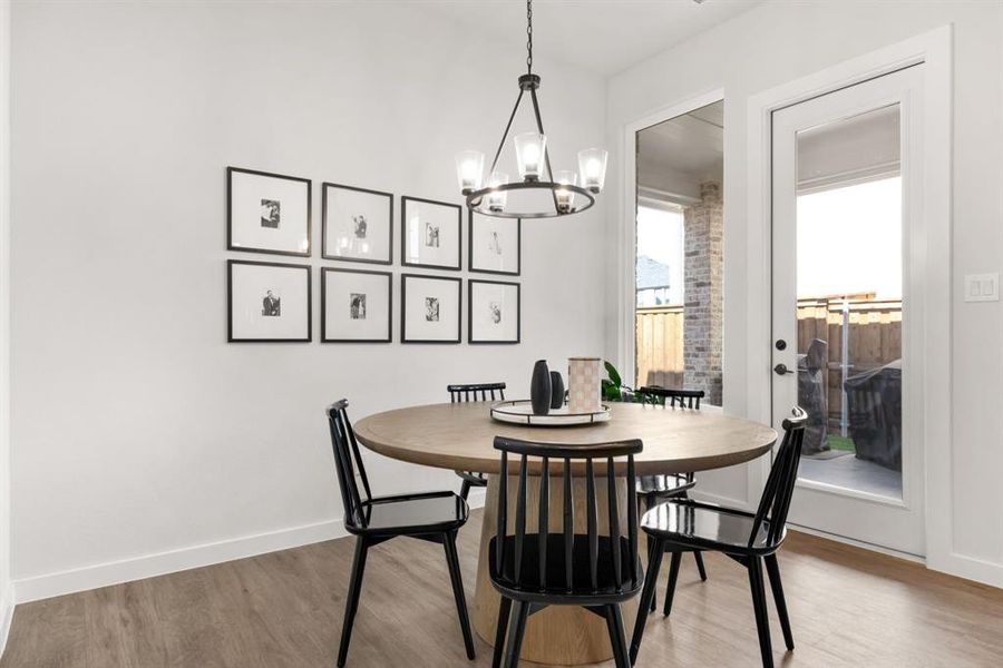 Furnished interior view inside a new home in , Frisco (Image 8). Furnished interior view inside a new home in , Frisco (Image 8).