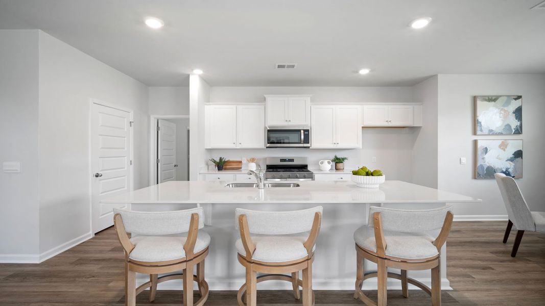 Furnished interior view inside a new home in Fernhill Farms, Statesboro (Image 5).