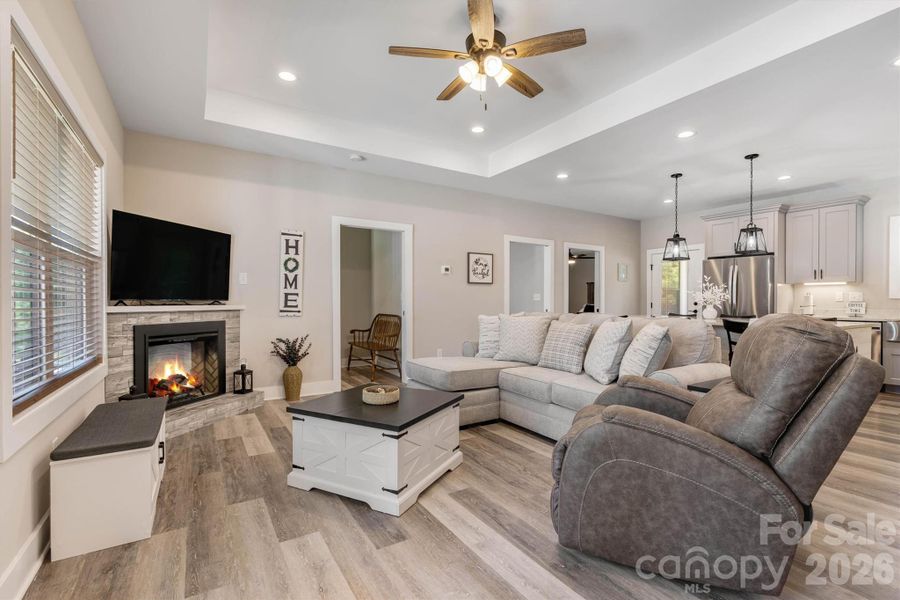 Furnished interior view inside a new home in , Lenoir (Image 13).