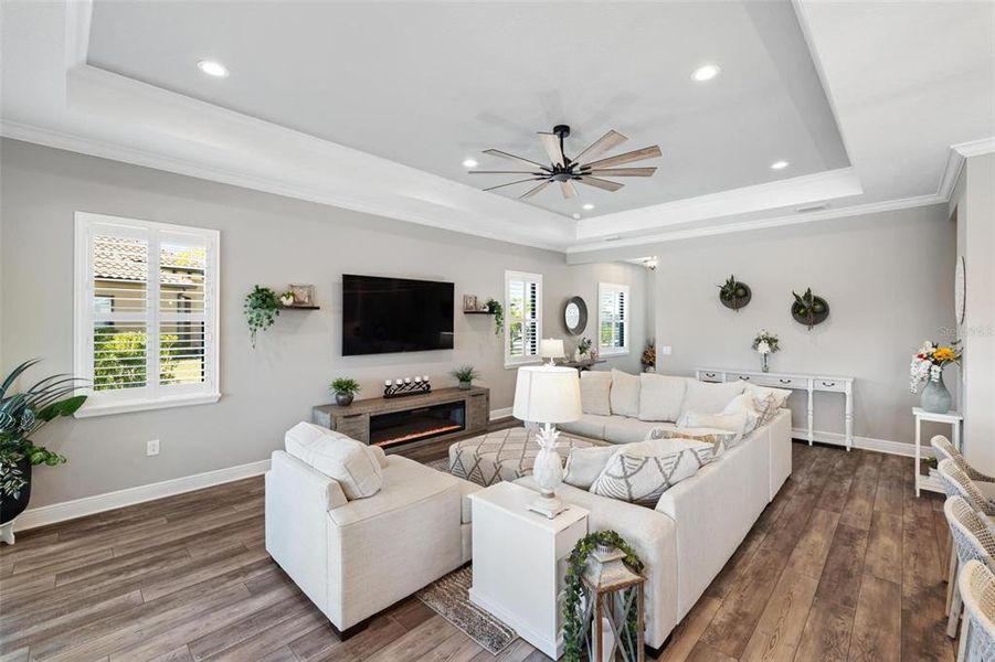 Furnished interior view inside a new home in , Venice (Image 12). Furnished interior view inside a new home in , Venice (Image 12).