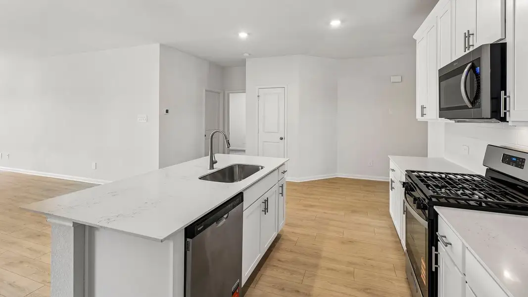 Furnished interior view inside a new home in Briarwood, Elgin (Image 9).