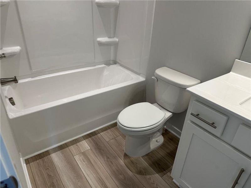 Furnished interior view inside a new home in Rosewood Lake Estates, Hoschton (Image 6).