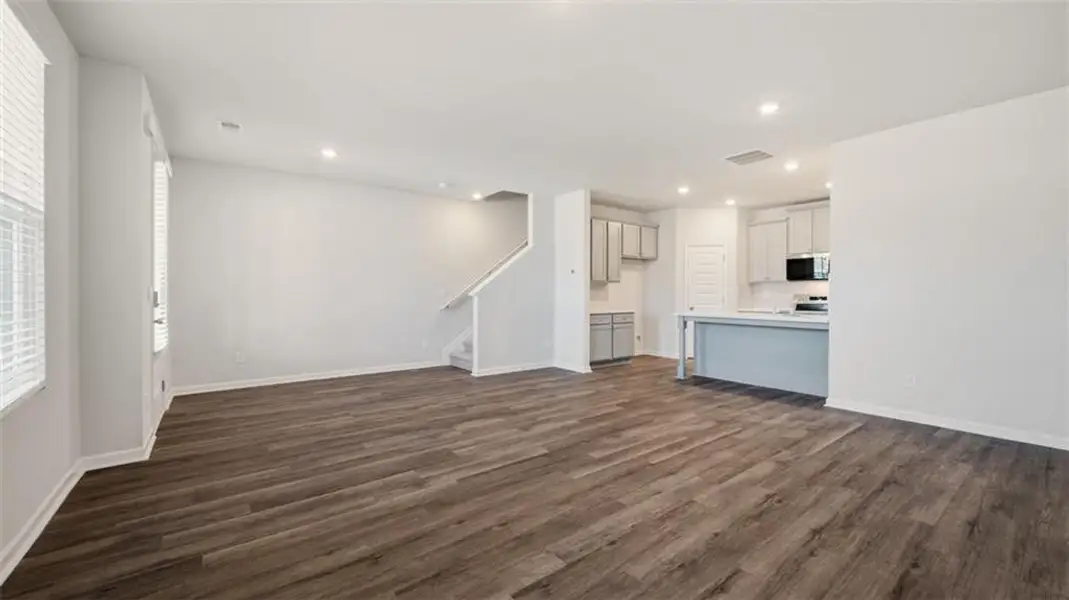 Spacious, unfurnished interior of a new home in Brookland Commons, Monroe (Image 16).