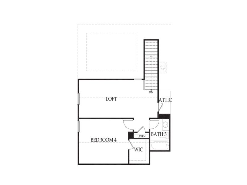 2D floor plan layout for the The Willow by My Home Communities in Club Cottages at Harbor Club, Greensboro, GA (Image 4). 2D floor plan layout for the The Willow by My Home Communities in Club Cottages at Harbor Club, Greensboro, GA (Image 4).