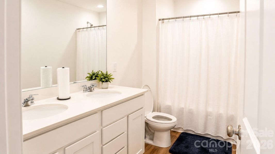 Furnished interior view inside a new home in Autumn Park, Concord (Image 16).