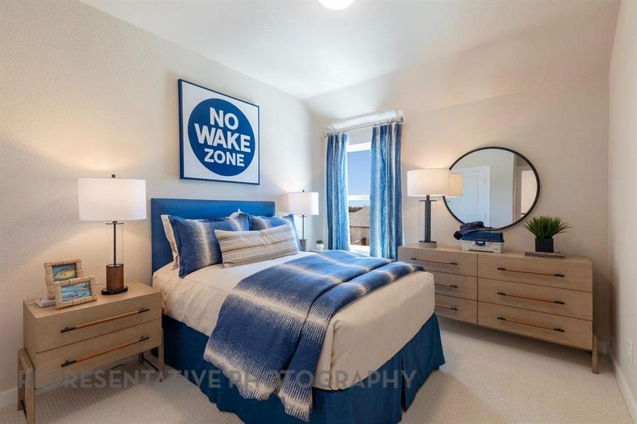 Furnished interior view inside a new home in Tavolo Park, Fort Worth (Image 25).