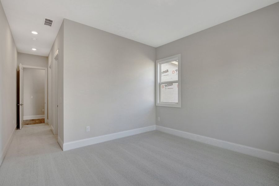 Taylor Model | Front bedroom not staged