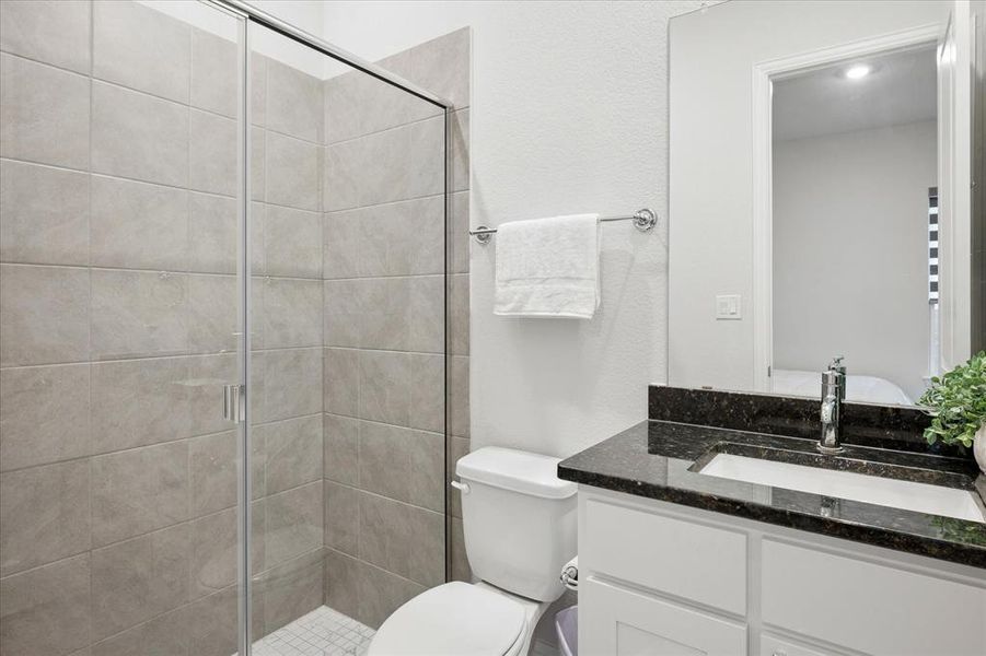 Furnished interior view inside a new home in , Northlake (Image 34).