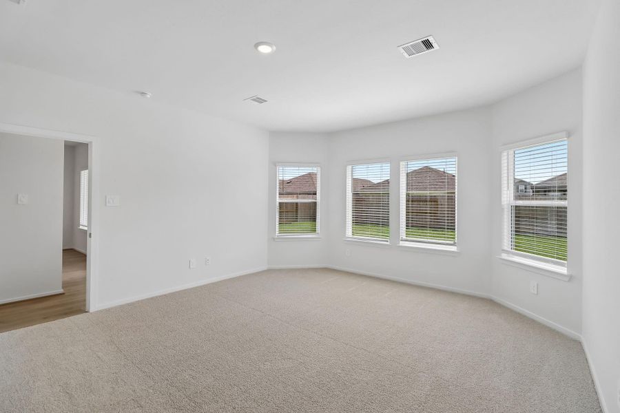 Spacious, unfurnished interior of a new home in Riviera Pines - Premier Series, Huffman (Image 34). Spacious, unfurnished interior of a new home in Riviera Pines - Premier Series, Huffman (Image 34).