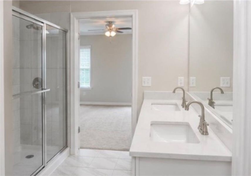 Furnished interior view inside a new home in , Newnan (Image 3). Furnished interior view inside a new home in , Newnan (Image 3).