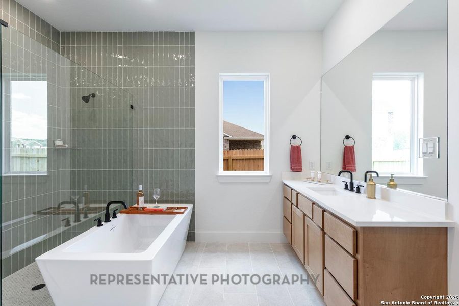 Furnished interior view inside a new home in Mont Blanc, Schertz (Image 35). Furnished interior view inside a new home in Mont Blanc, Schertz (Image 35).