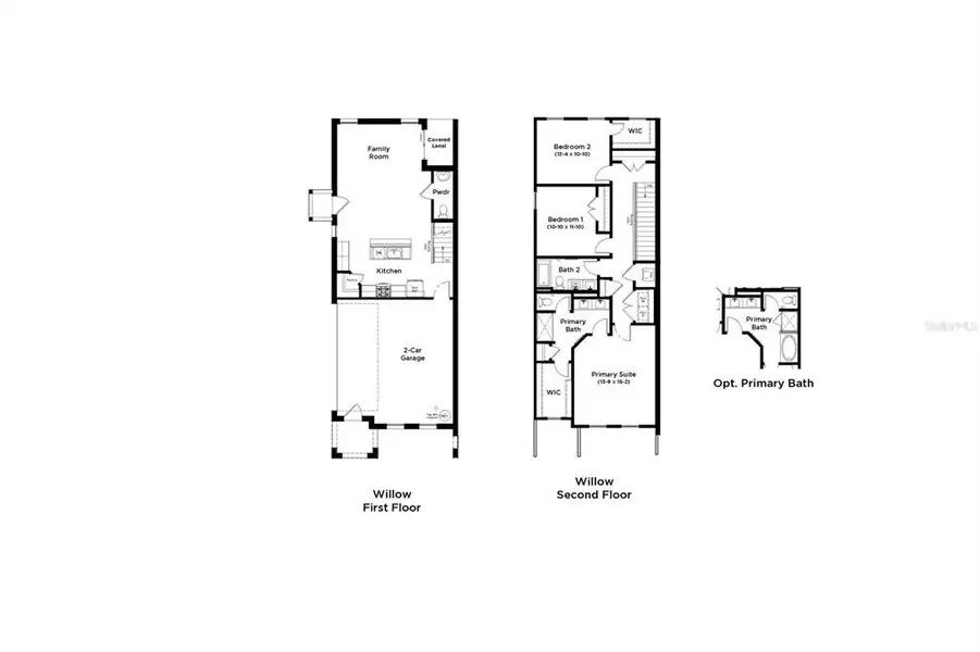 2D floor plan layout of this home in , Brandon, FL (Image 3).