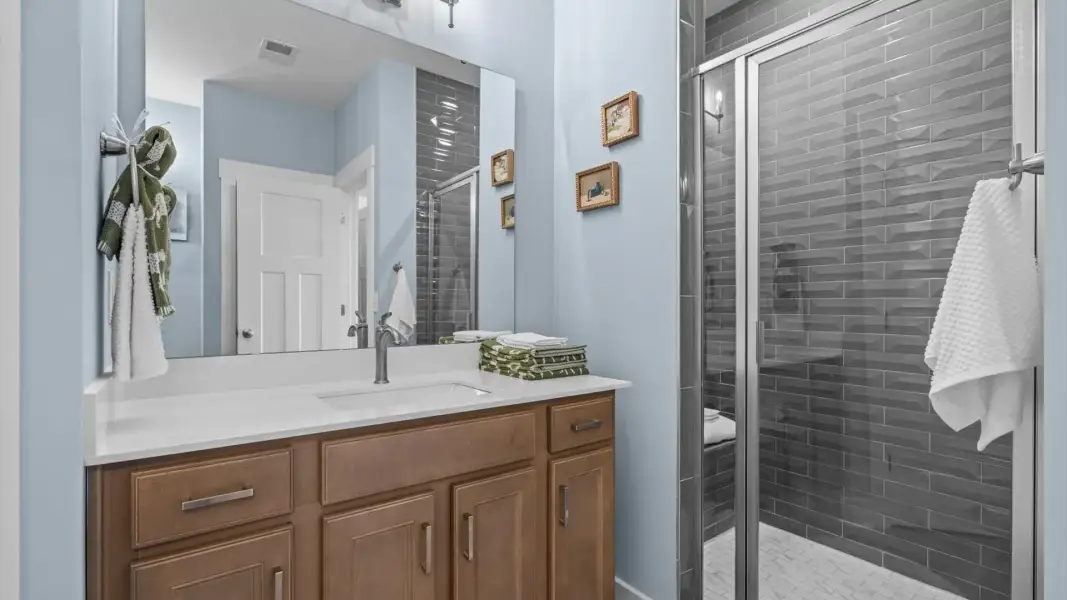 Furnished interior view inside a new home in Robert's Farm, Greenville (Image 16).