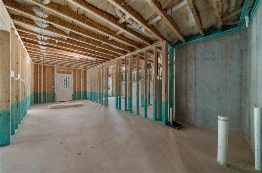 In-progress construction of a new home in , Gainesville, GA (Image 64).