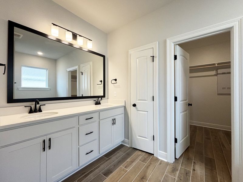 Furnished interior view inside a new home in Natureview, Freeport (Image 8).