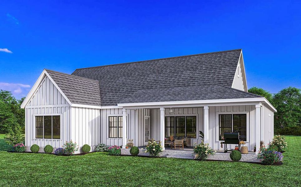 Front exterior of a new home in , Weatherford, TX, highlighting curb appeal (Image 23).