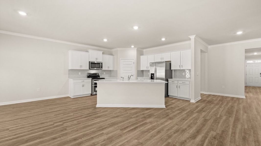 Representative furnished interior of a home built from the Avion by D.R. Horton in Kingston Ranch at Lake Oconee, Buckhead (Image 5). Representative furnished interior of a home built from the Avion by D.R. Horton in Kingston Ranch at Lake Oconee, Buckhead (Image 5).