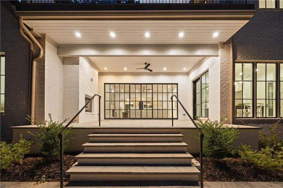 Exterior details and patio area of a home in , Atlanta (Image 35). Exterior details and patio area of a home in , Atlanta (Image 35).