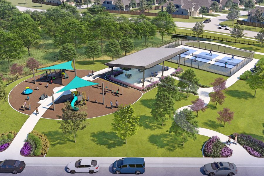Playground and Pickleball Courts