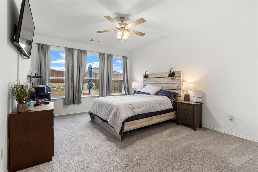 Furnished interior view inside a new home in Waterscape 50s Sales Phase 2, Royse City (Image 9).