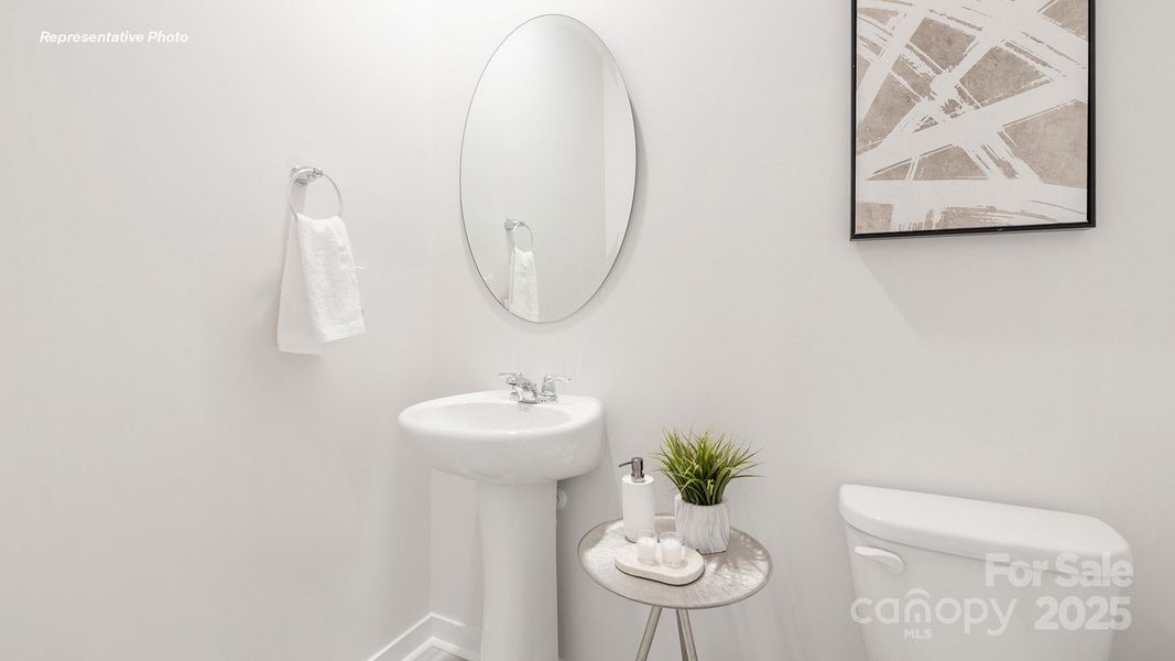 Furnished interior view inside a new home in The Hamptons at Hickory, Hickory (Image 4).