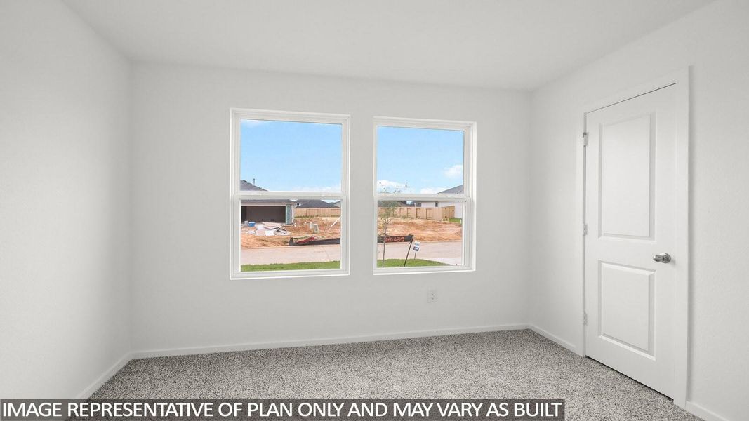 Spacious, unfurnished interior of a new home in Granger Pines, Conroe (Image 17).