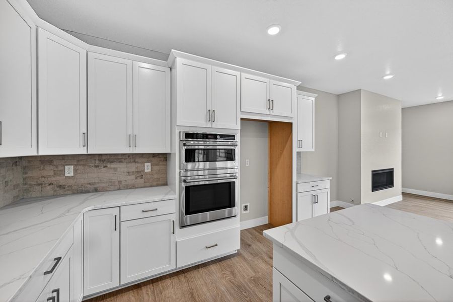 Furnished interior view inside a new home in Trailstone, Arvada (Image 13).