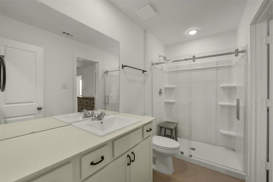 Furnished interior view inside a new home in Sila, Huffman (Image 16). Furnished interior view inside a new home in Sila, Huffman (Image 16).