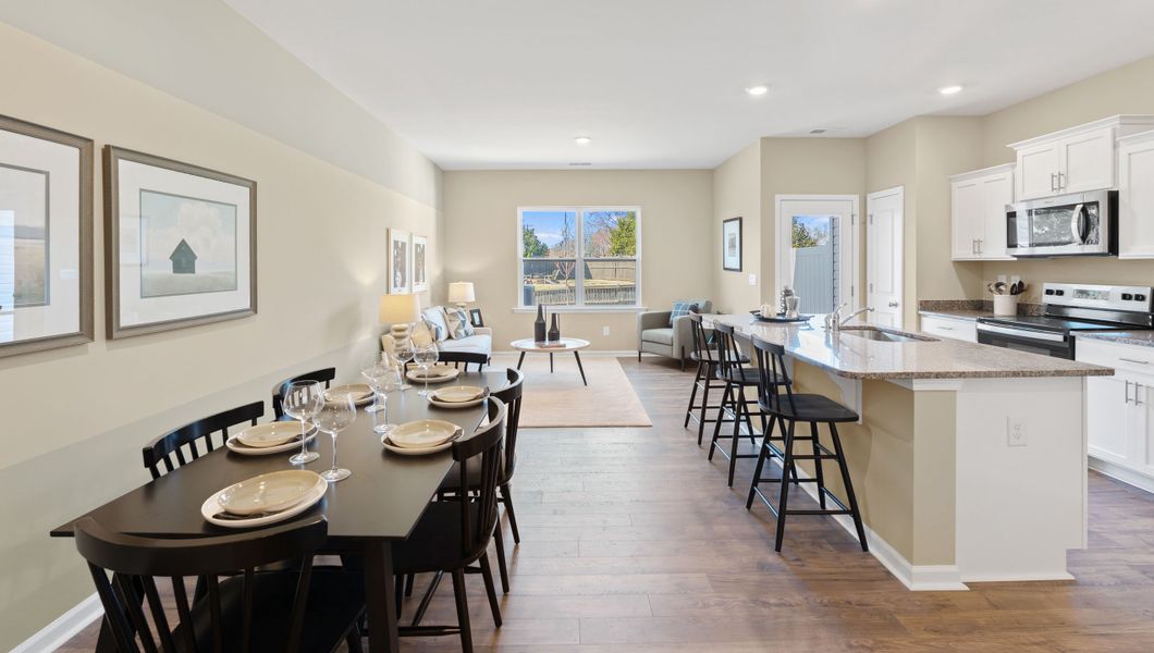 Furnished interior view inside a new home in Covington Village, Greer (Image 21).