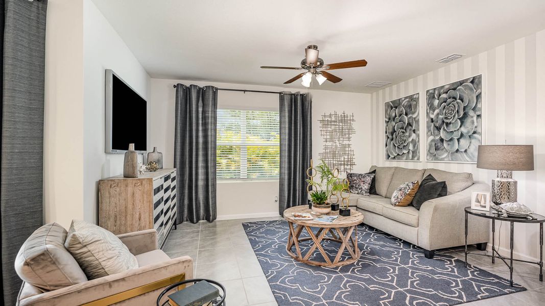 Furnished interior view inside a new home in Palm Bay, Palm Bay (Image 8).