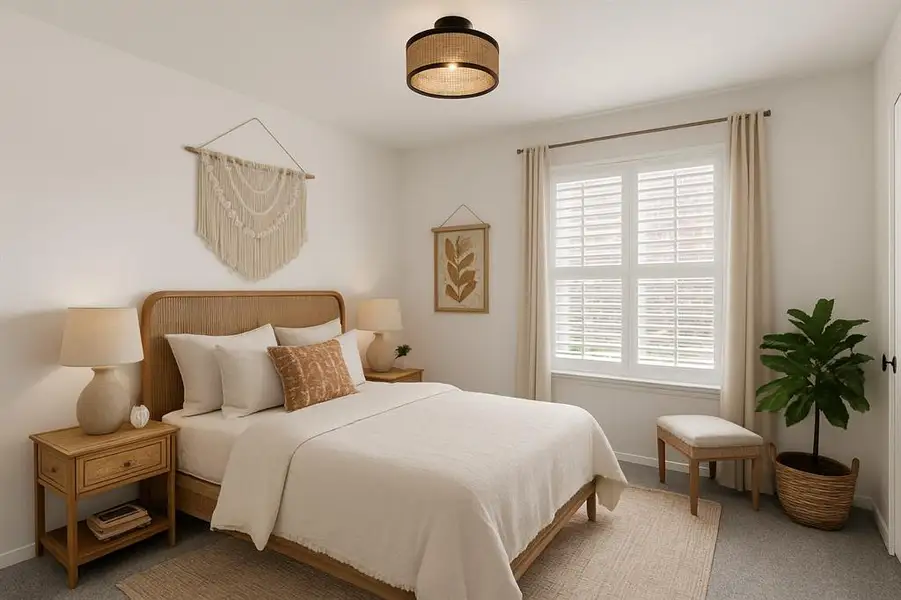 Furnished interior view inside a new home in Churchill 40s, Anna (Image 14). Furnished interior view inside a new home in Churchill 40s, Anna (Image 14).