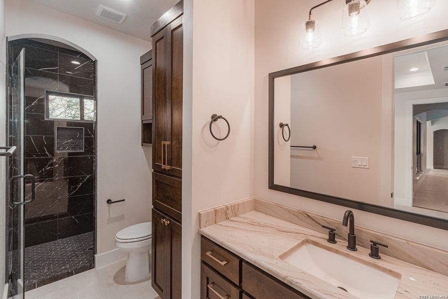 Furnished interior view inside a new home in , Adkins (Image 15). Furnished interior view inside a new home in , Adkins (Image 15).