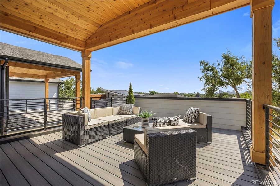 Exterior details and patio area of a home in , Denver (Image 28).