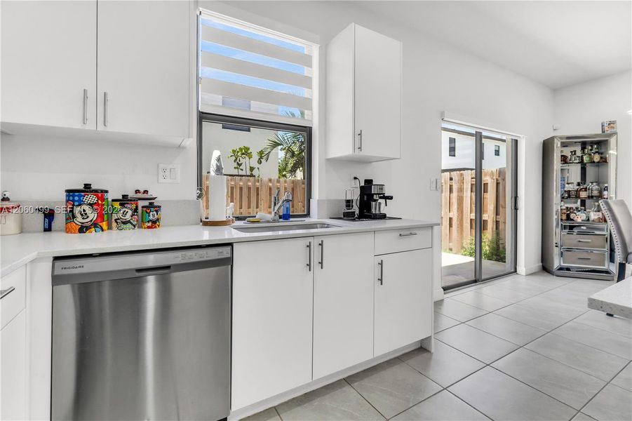 Furnished interior view inside a new home in , Miami (Image 27).