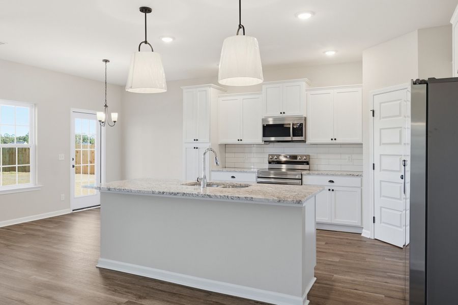 Representative furnished interior of a home built from the The Screven by RTS Homes in Tibet Road at Sassafras, Allenhurst (Image 8).