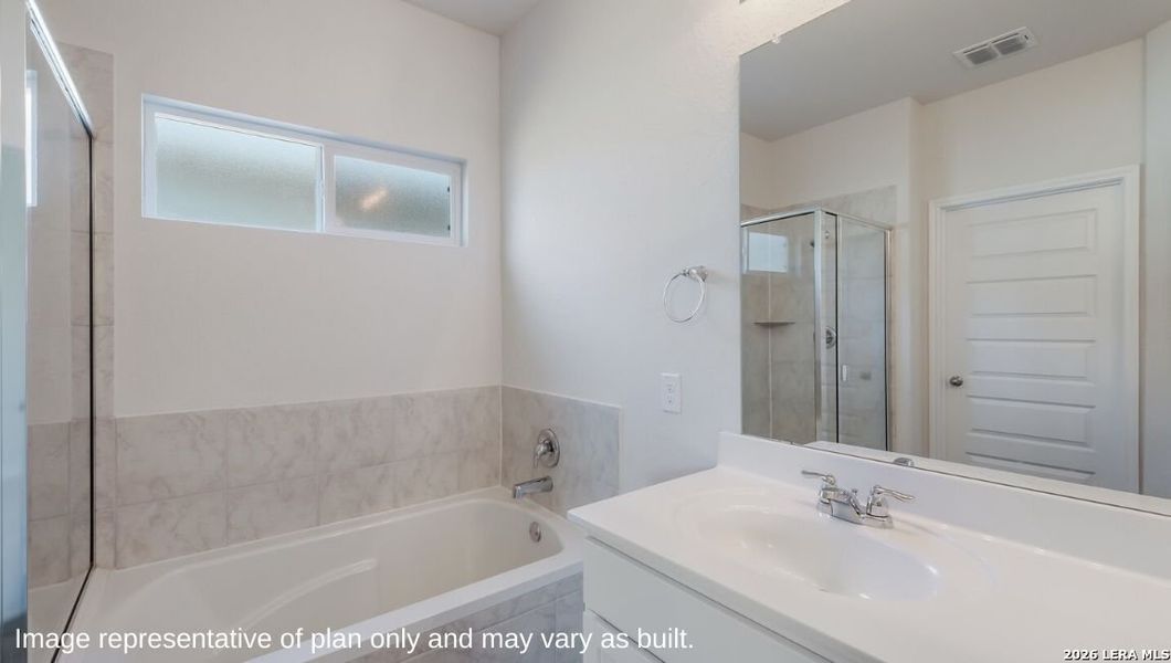 Furnished interior view inside a new home in Veranda, San Antonio (Image 11).