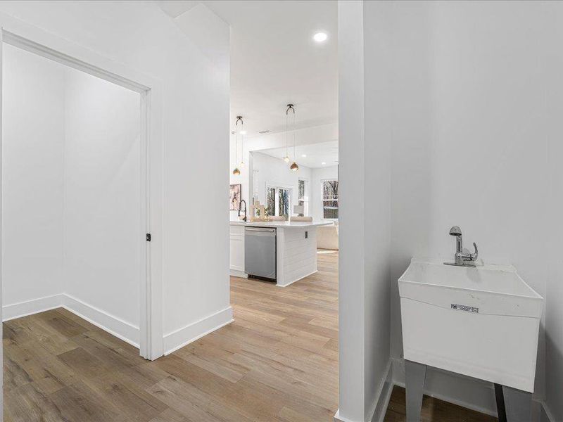 Furnished interior view inside a new home in , Dallas (Image 17).