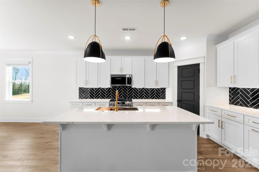 Furnished interior view inside a new home in , Kings Mountain (Image 5). Furnished interior view inside a new home in , Kings Mountain (Image 5).