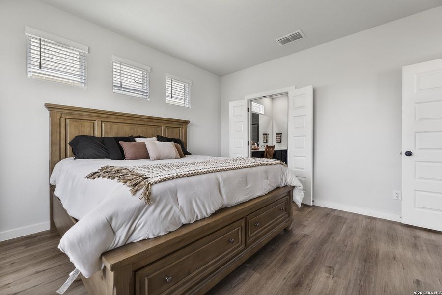 Furnished interior view inside a new home in Talley Fields, San Antonio (Image 12).