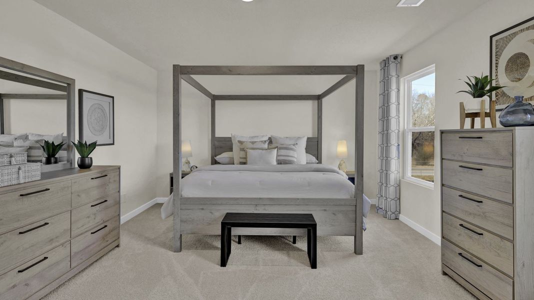 Furnished interior view inside a new home in Timber Creek, Rossville (Image 40).